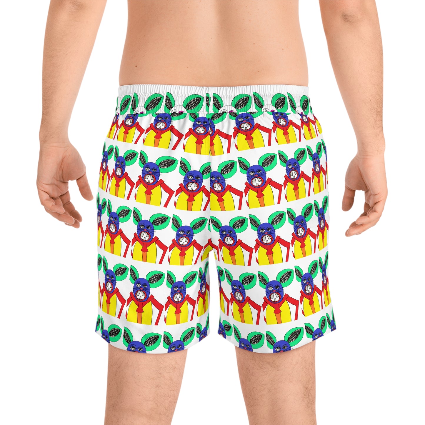 Tidehare Designer - Men's Mid-Length Swim Shorts