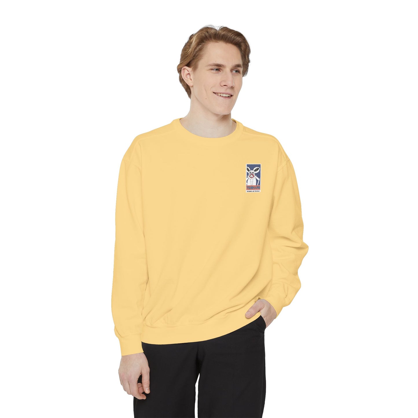 Tidehare Designer - Unisex Garment-Dyed Sweatshirt