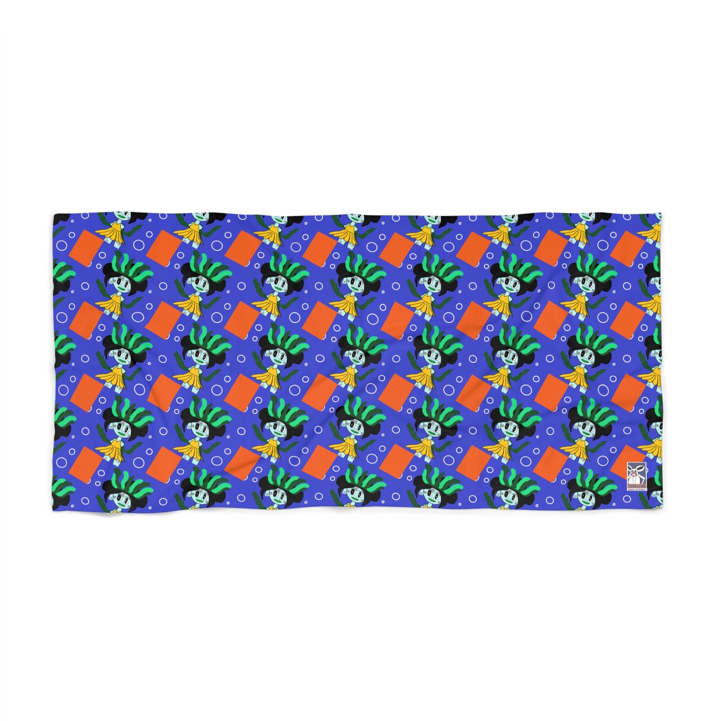 Beach Towel - Sea Enchantress Design