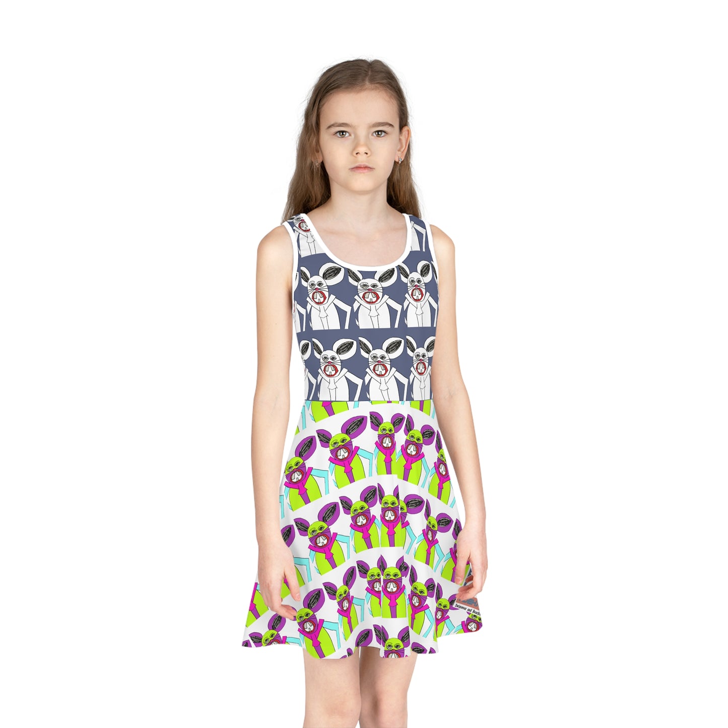 Girl's Tidehare Designer - Sleeveless Sundress or Over Swimwear