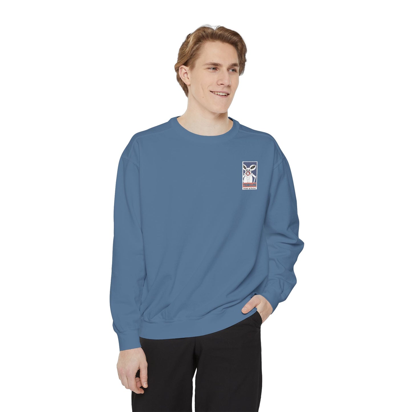 Tidehare Designer - Unisex Garment-Dyed Sweatshirt