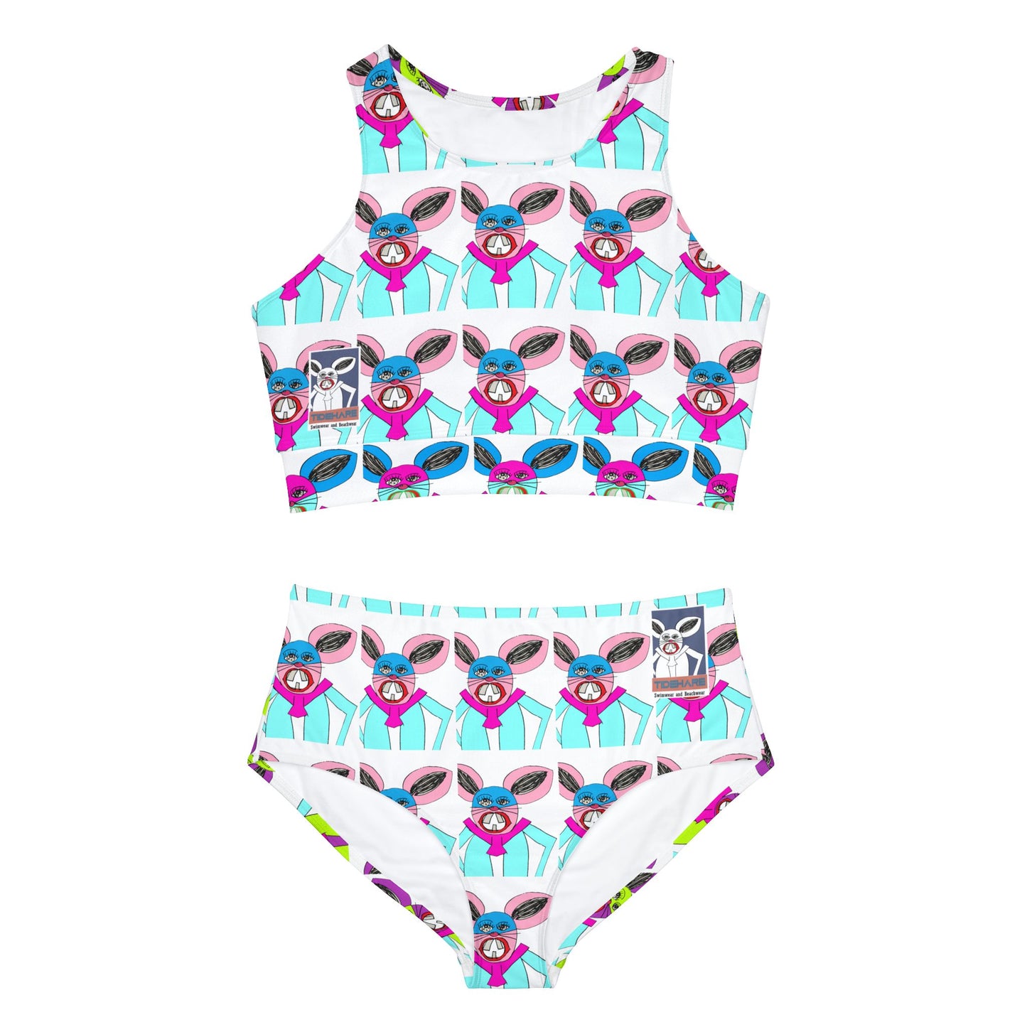 Tidehare designer - Sporty Bikini Set (Size Large)