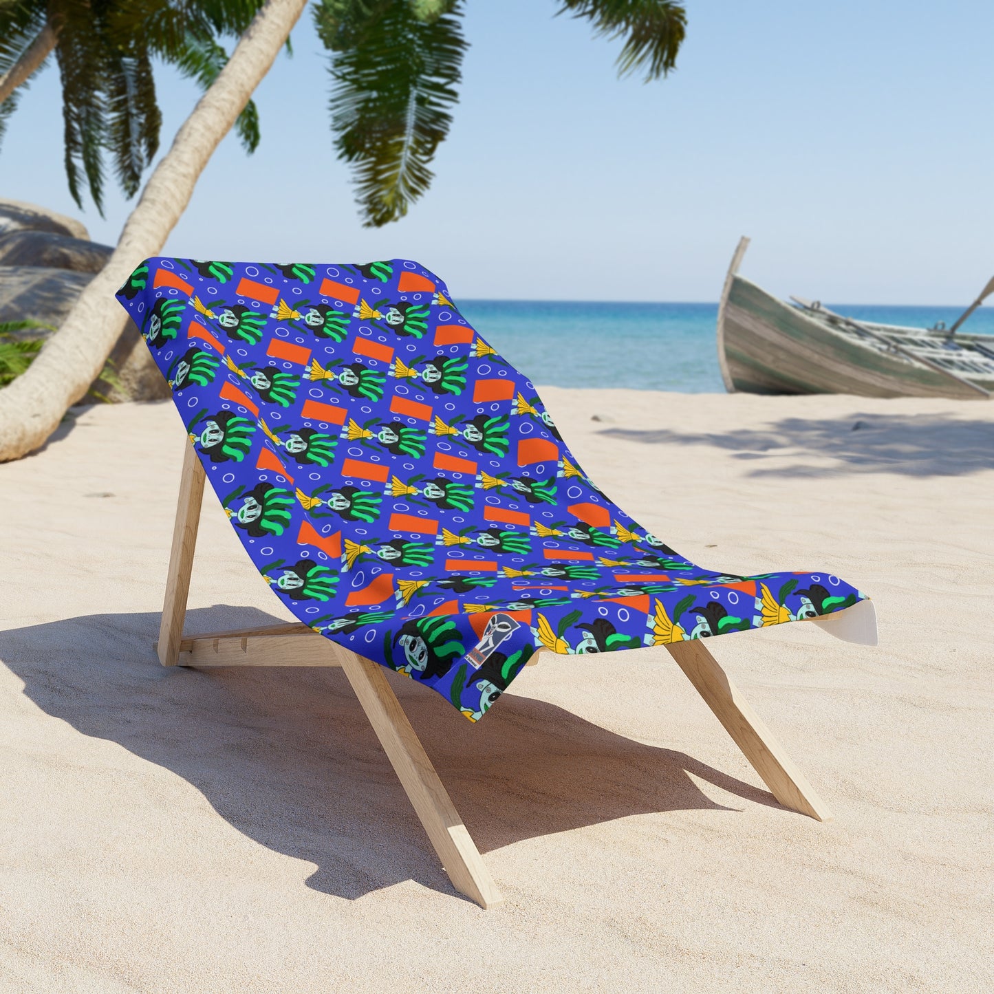 Beach Towel - Sea Enchantress Design
