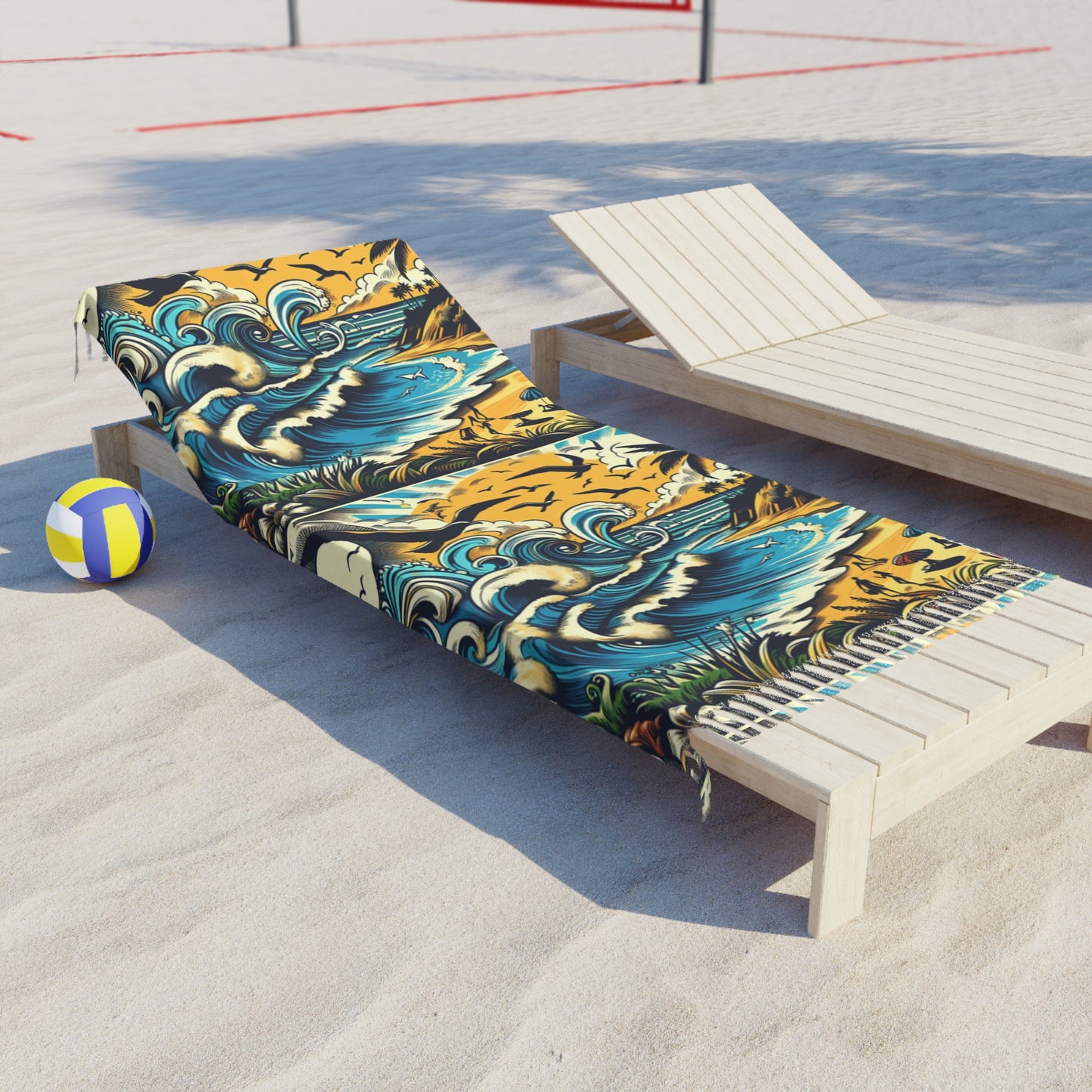 Tidehare The Wave - Boho Beach Cloth