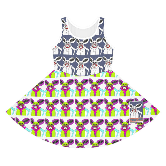 Girl's Tidehare Designer - Sleeveless Sundress or Over Swimwear
