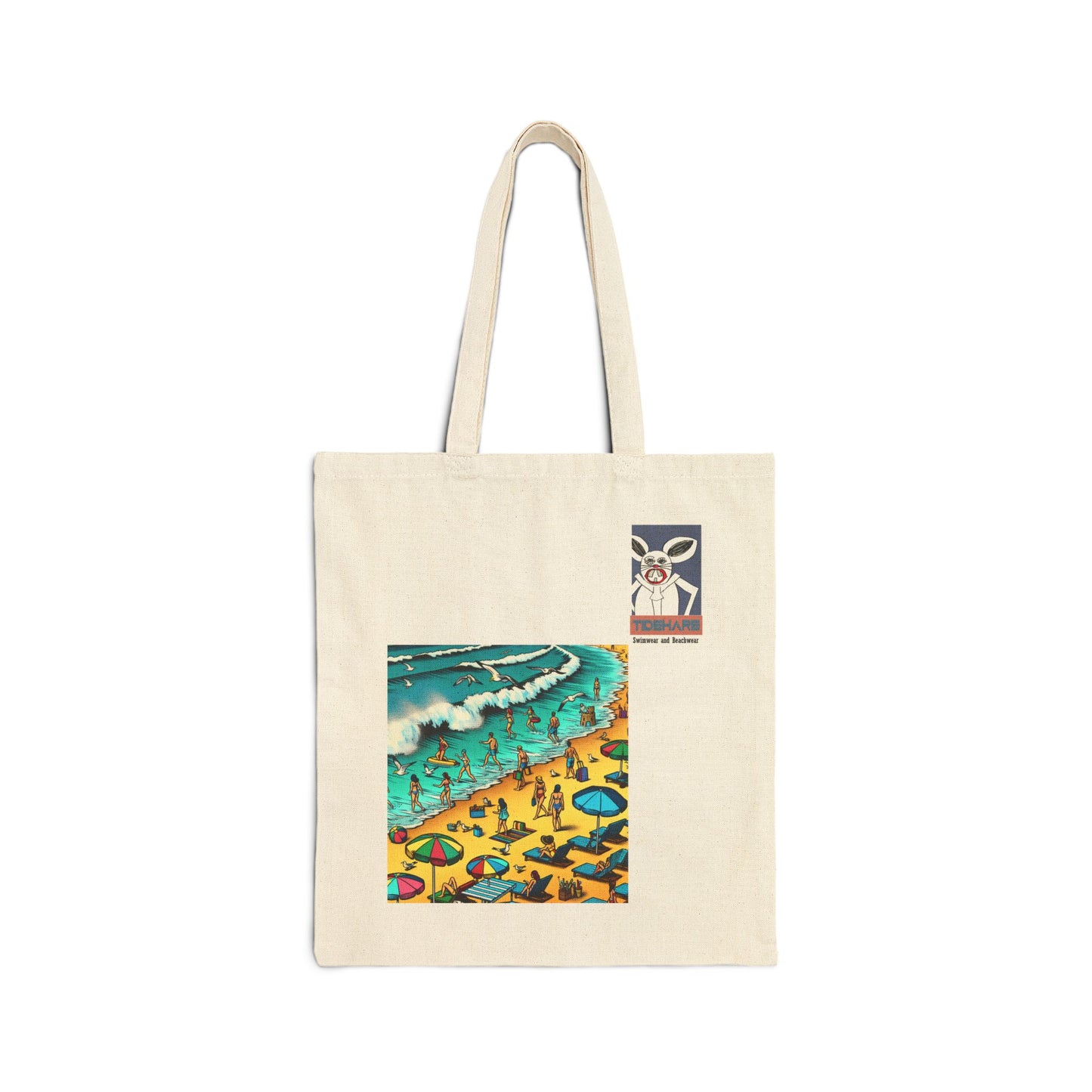 Tidehare - Cotton Canvas Tote Bag