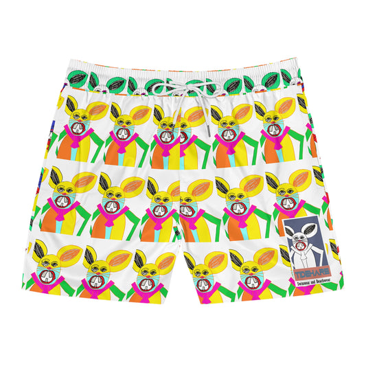 Tidehare Designer - Men's Mid-Length Swim Shorts