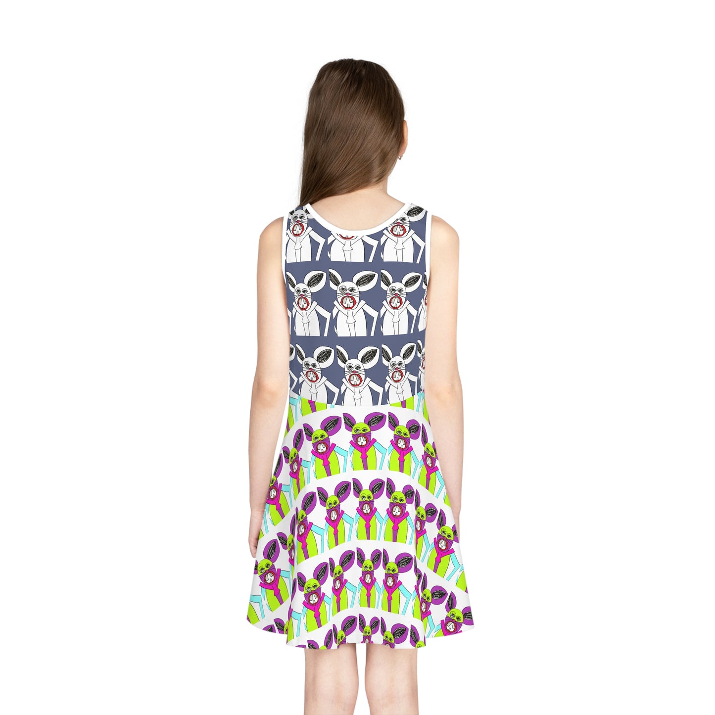 Girl's Tidehare Designer - Sleeveless Sundress or Over Swimwear