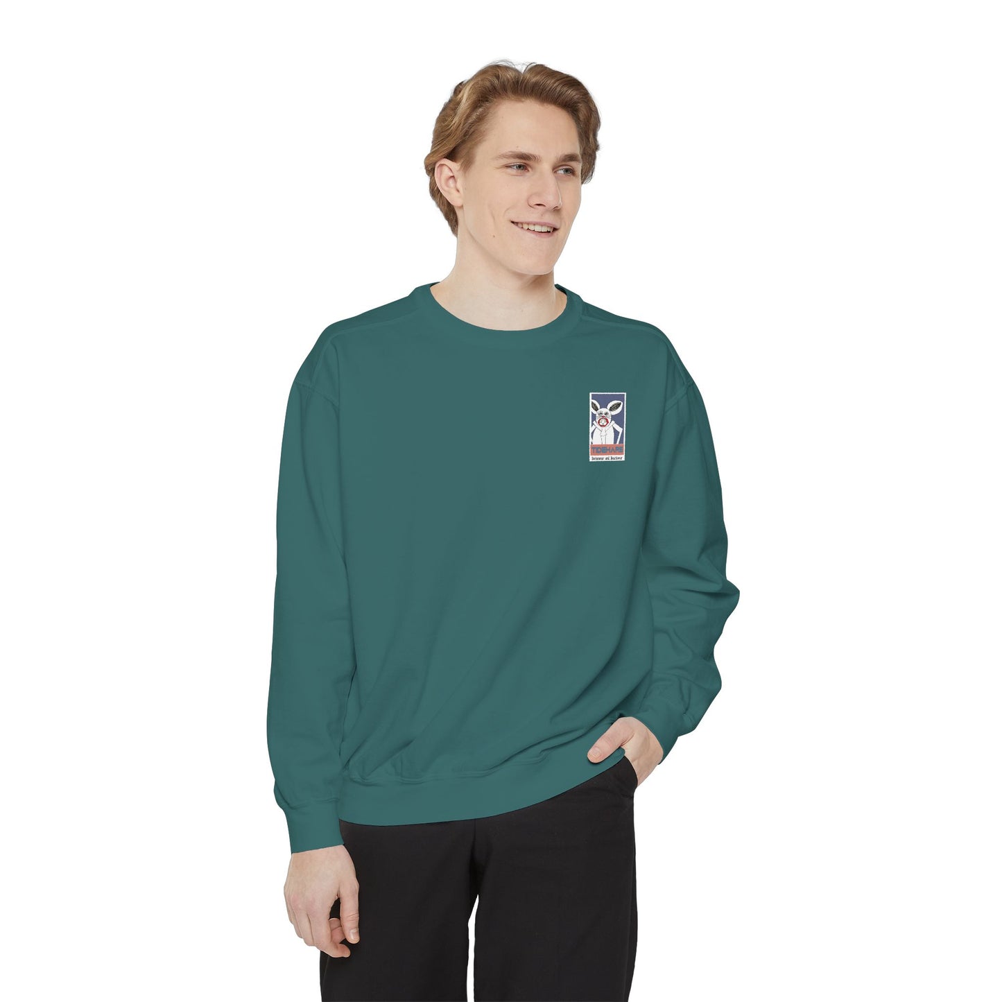 Tidehare Designer - Unisex Garment-Dyed Sweatshirt