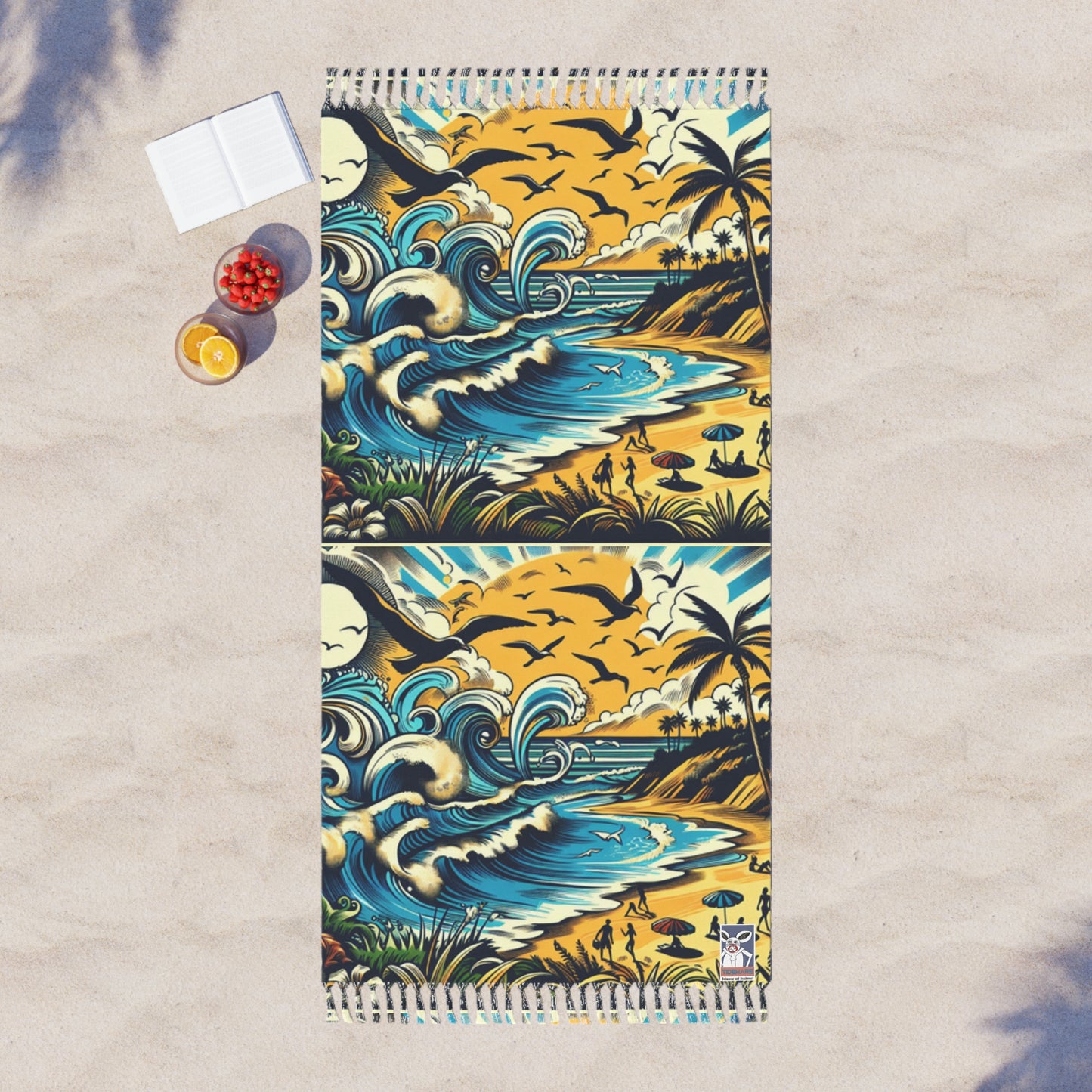 Tidehare The Wave - Boho Beach Cloth