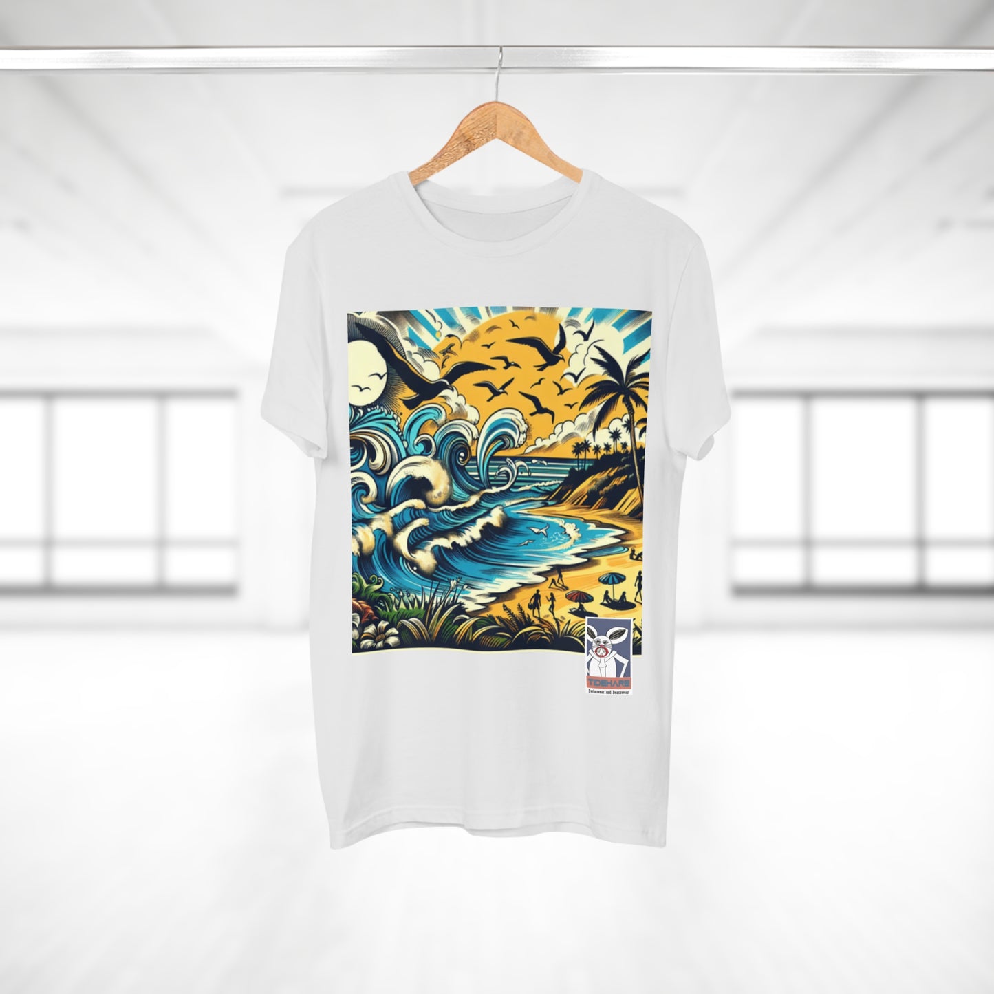 Tidehare The Waves - Men's T-shirt