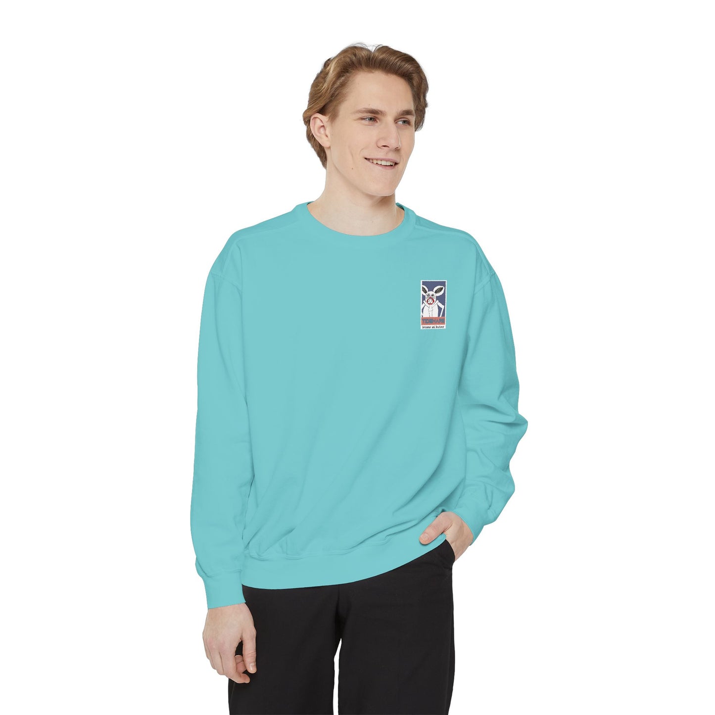 Tidehare Designer - Unisex Garment-Dyed Sweatshirt