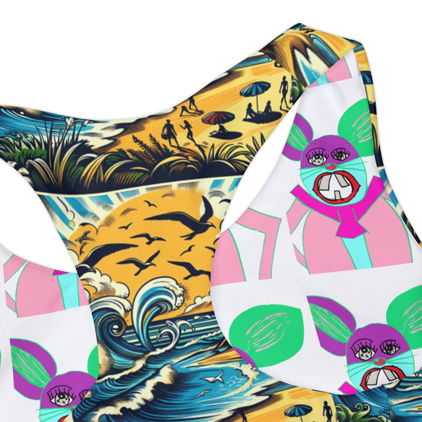 Tidehare The Wave - Girls Two Piece Swimsuit
