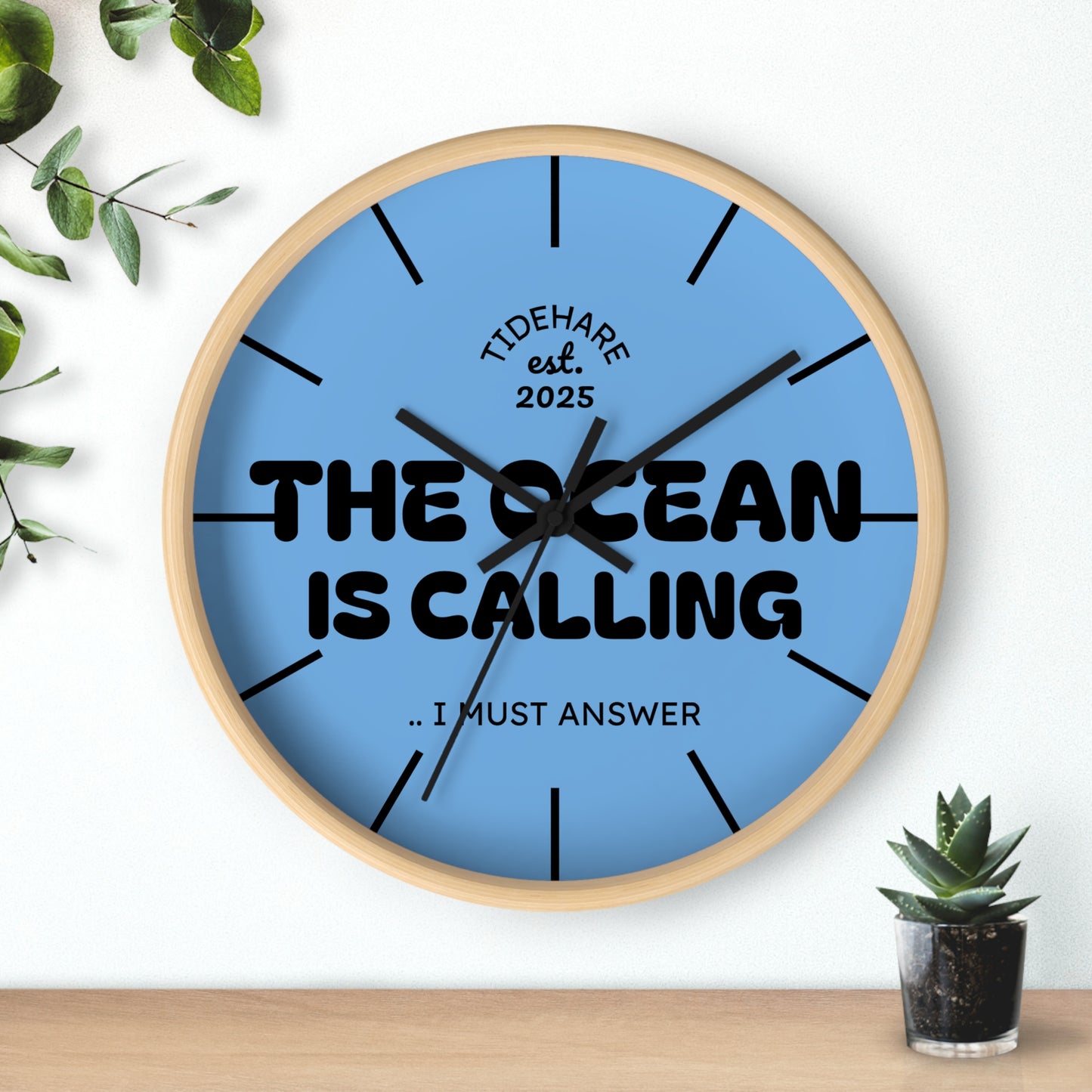 TIDEHARE - The Ocean is Calling Clock