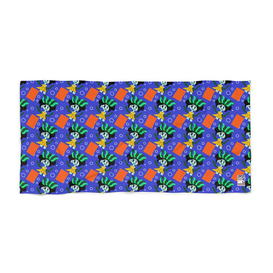 Beach Towel - Sea Enchantress Design