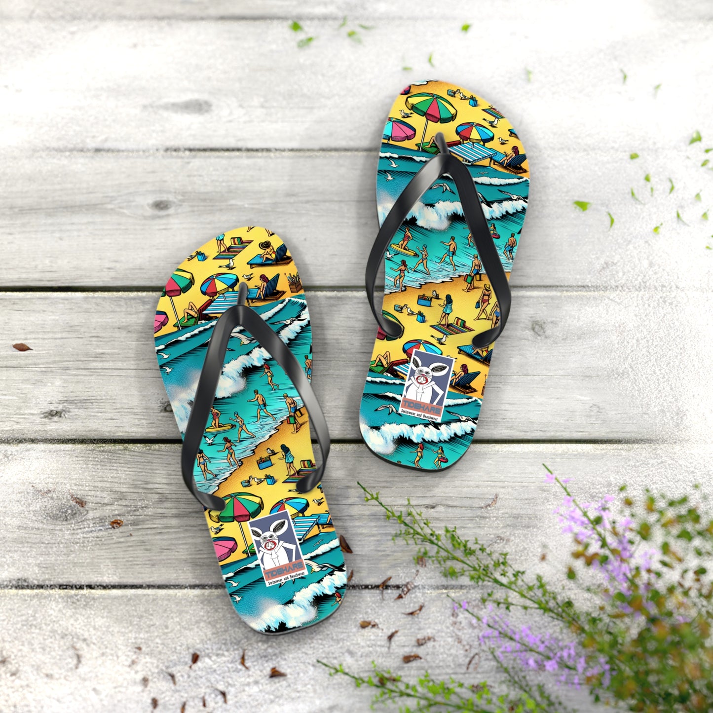 Tidehare - Flip Flops (Size Large)