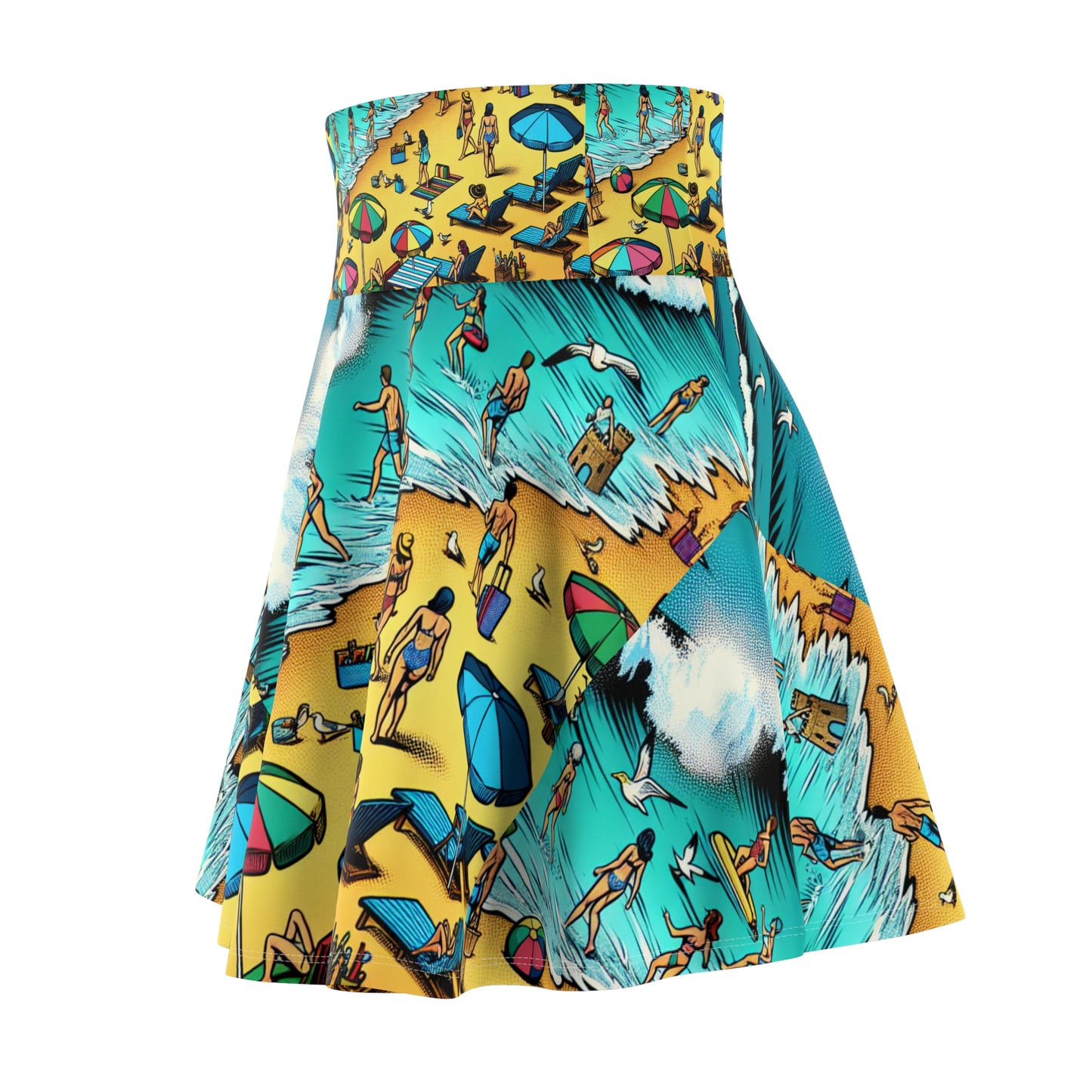 Tidehare - Women's Beach Skirt (Size Large)