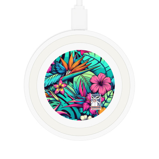 Tidehare Bird of Paradise Flower - Wireless Charging Pad