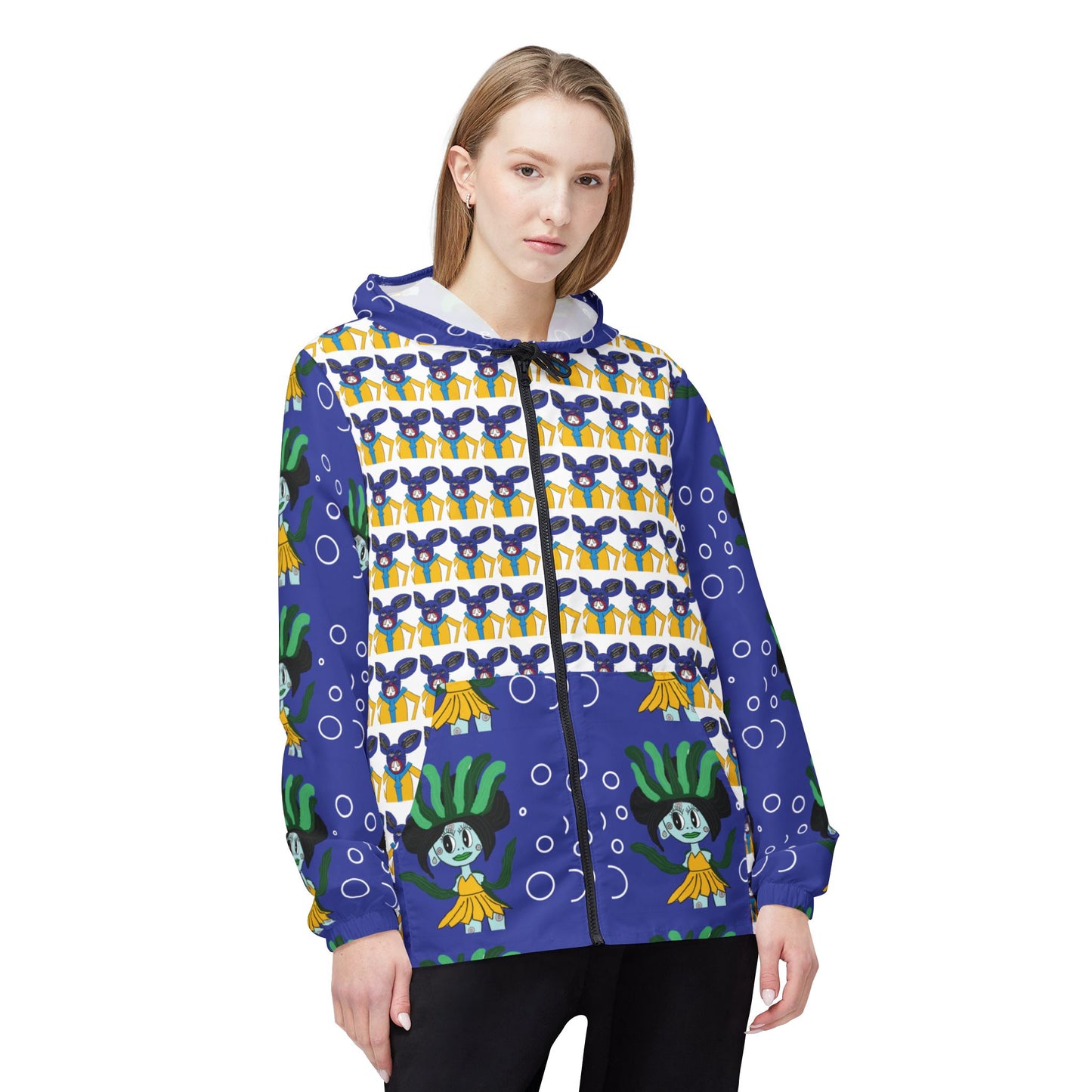 Windbreaker Jacket - TIDEHARE Summer Storm Jacket (Size L)