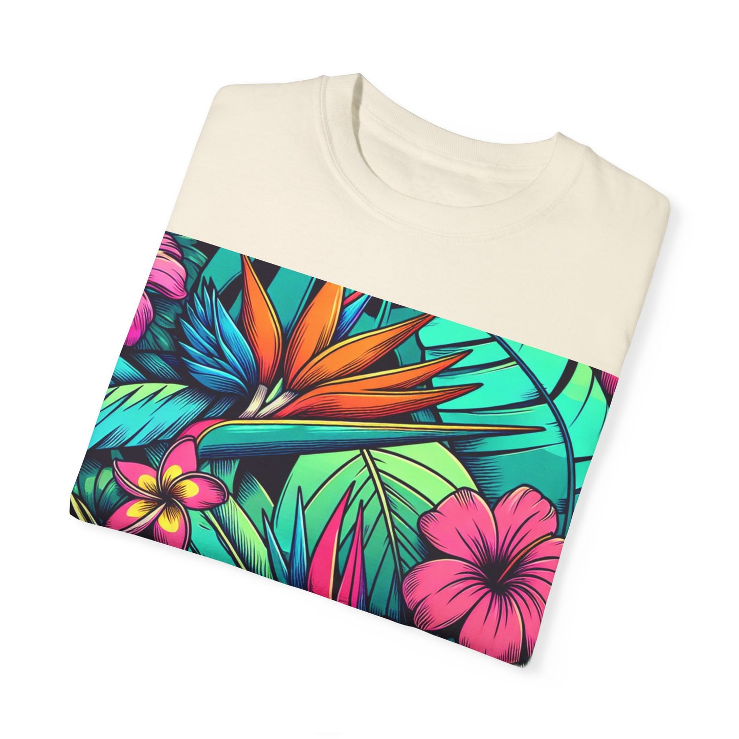 Tidehare Bird of Paradise Flower - T-Shirt