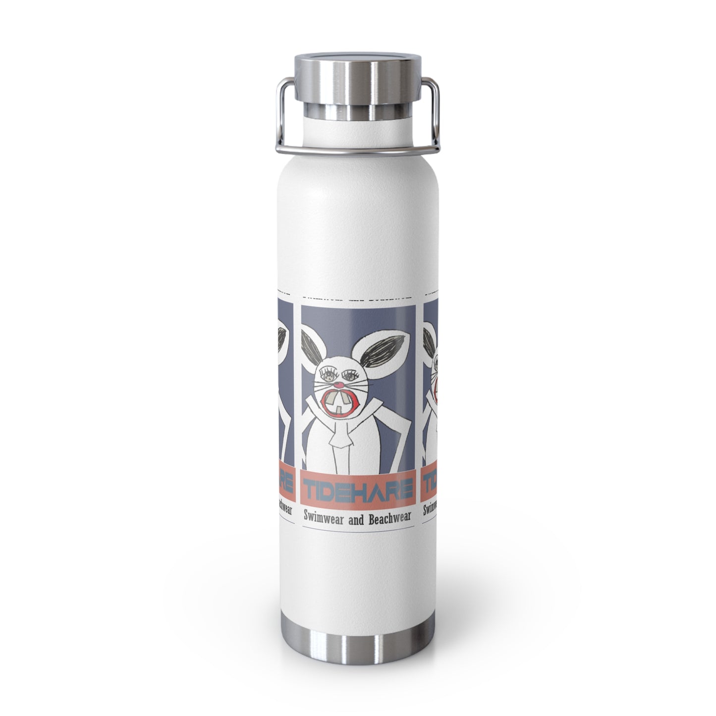Water Bottle Tidehare Designer 22oz - Copper Vacuum Insulated